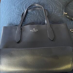 Kate Spade Navy Leather Handbag